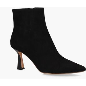 Lola Cruz - Antonieta - Enkelboots - Zwart - Suède - Leer