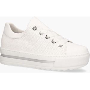Gabor - 26.496.60 - Sneakers - Wit - Leer - Comfort-lijn