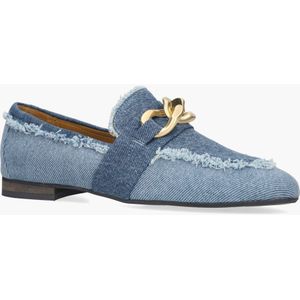 Babouche Wianna Jeansblauw