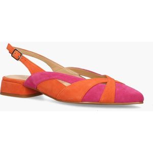 Maripé - Anouk-Ma - Pumps - Roze/Oranje - Suède - Leer