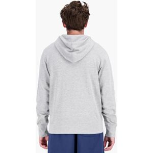 New Balance - Classic Hoodie - Sweater - Blauw/Geel - Katoen/Polyester