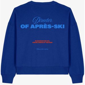 Aquila Director Of Apres Ski Kobaltblauw sweater