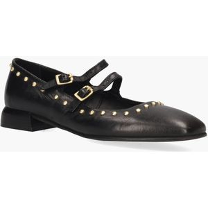 MJUS - L79105 - Ballerina's - Zwart - Leer