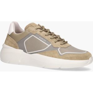 NUBIKK - Roque Road Curl - Sneakers - Beige - Suède en Leer