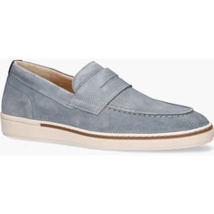 Van Bommel - Bora 04.00 - Loafers - Lichtblauw - Suède