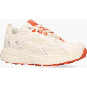 Mercer - The Re-Run Max - Skateschoenen - Off White/Rood - Gerecycled Material