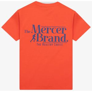 Mercer Amsterdam - The Mercer Brand Logo Tee - Rood - T-shirt