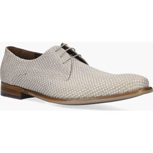 Floris Van Bommel - 20.12 - Nette Schoenen - Taupe/Off-White - Leer
