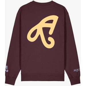 Aquila Logo Roodbruin sweater