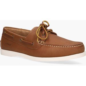 Cypres - Bardo - Veterschoenen - Cognac - Leer - Suède Binnenvoering