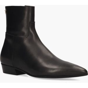 Toral - Belinda - Enkellaarsjes - Zwart - Leren