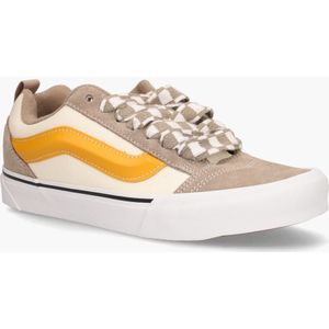 Vans - Knu Skool - Skateschoenen - Off-White/Taupe - Suède/Stof