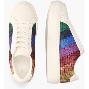 Kurt Geiger Laney Stripe Crystal  Wit/Multicolor