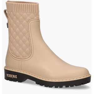 Verbenas - Gala - Enkellaarsjes - Beige - Rubber