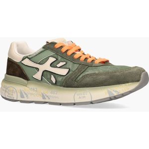 Premiata - Mick 7244 - Sneakers - Groen - Stof/Suède/Leer