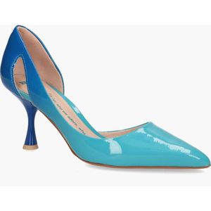 Bronx - Ms X. Dress Collection - Damespumps - Blauw - Lakleer