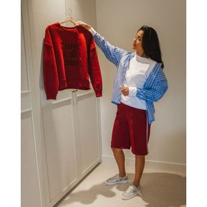 Aquila Leave It All Behind Bordeauxrood sweater