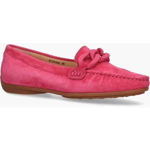 Di Lauro - Ruiyenne - Loafers - Roze - Suède - Leer