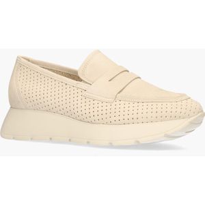 Paul Green - 1139-067 - Damesloafers - Off-White - Suède