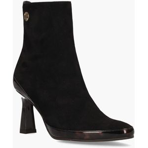 Floris Van Bommel - Saxi 01.13 - Enkellaarsjes - Zwart/Bruin - Suède