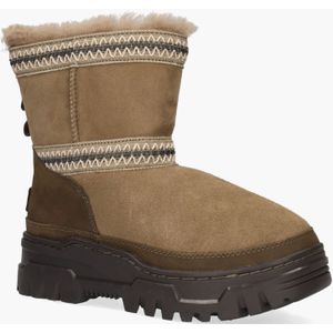 UGG - Classic Mini Trailgazer - Enkellaarsjes - Hickory - Waterafstotend Suède