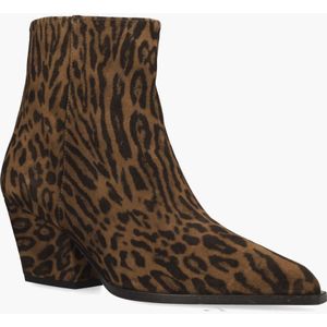 Toral - Scarlet - Enkellaarsjes - Bruin/Zwart - Suède