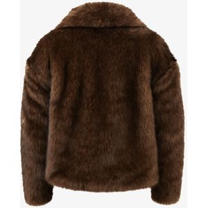 Pinned By K Fuzzy Coat Donkerbruin jack