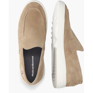 Floris Van Bommel - 04.02 - Loafers - Lichtbruin - Suède - Leer