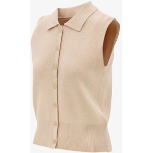 Lune - Olly - Mouwloos Vest - Beige