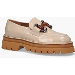 Maripé - Uma - Damesloafers - Beige - Lakleer - Chunky Design