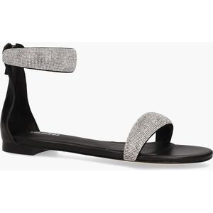 Lola Cruz - Janne - Sandalen - Zwart - Leer