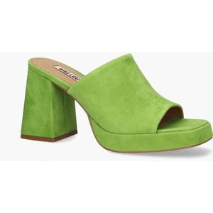 Bibi Lou - Olivia - Slippers - Groen - Suède