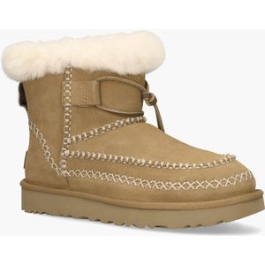 UGG - Classic Mini Alpine Boot - Enkellaarsjes - Cognac - Suède