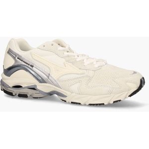Mizuno - Wave Rider 10 - Sneakers - Off-White - Suède en Mesh