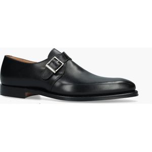 Crockett&Jones - Monkton - Herenschoenen - Zwart - Goodyear gemaakte gespschoenen
