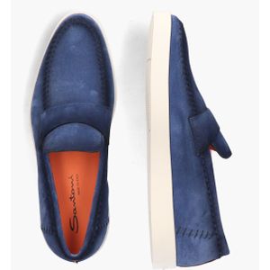 Santoni 18087 Kobaltblauw