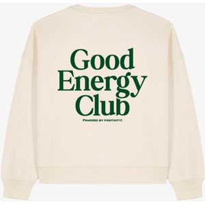 Aquila Good Energy Club Ecru/Donkergroen sweater