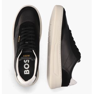 Hugo Boss - Baltimore Tenn LTSD - Sneakers - Zwart/Wit - Leer/Suède