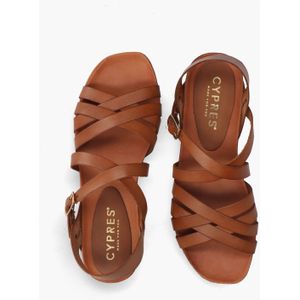 Cypres - Twanny - Sandalen - Bruin - Leer