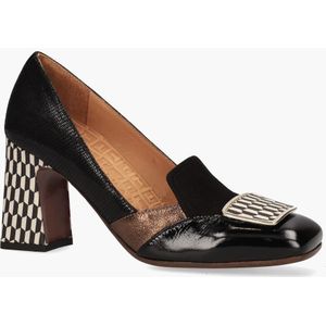 Ohico - Loafers - Zwart/Multicolor - Leer - Retro Design