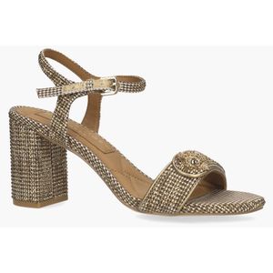 Kurt Geiger - Kensington Langley Heel - Sandaal - Bruin-Beige - Stof