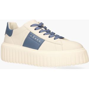 Hogan H-Stripes Off-White/Lichtblauw