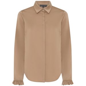 C.RO Bloezen & tunieken BRUIN/COGNAC