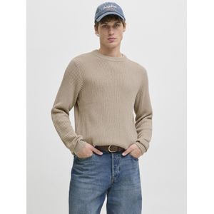 Jack & Jones - JJEDOVER KNIT CREW NECK - Gebreide Trui - Moonbeam