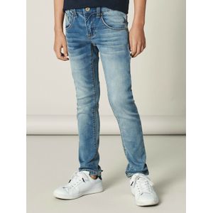 NAME IT KIDS Slim Fit Jeans NKMTHEO Light Blue Denim