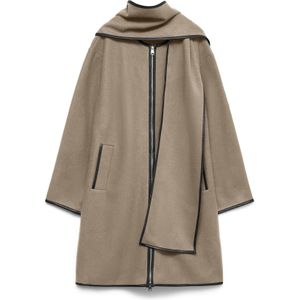 Vero Moda - Vmfortuna Manja - Jas - Beige - Lang