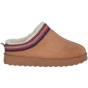 DOUBLE HEART Pantoffels Camel