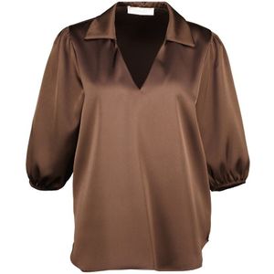 AMELIE & AMELIE Bloezen & tunieken Bruin