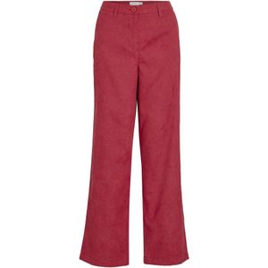 VILA Broeken Rood