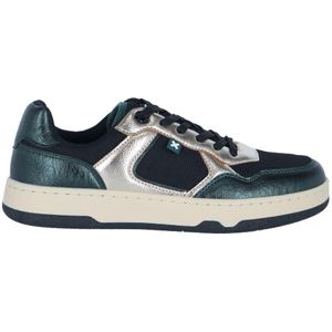XTI - 143489 Trainer - Groen - Dames Sneaker - Veganistisch - Antislipzool